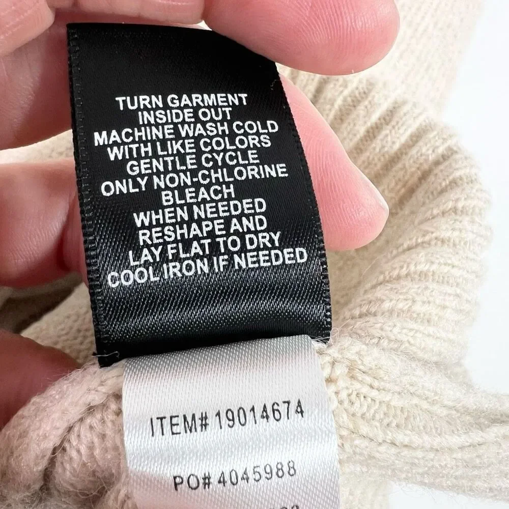 Torrid Sweater Womens 4x White Brown Heathered Ribbed Crew Neck Long Sleeve - Picture 6 of 8